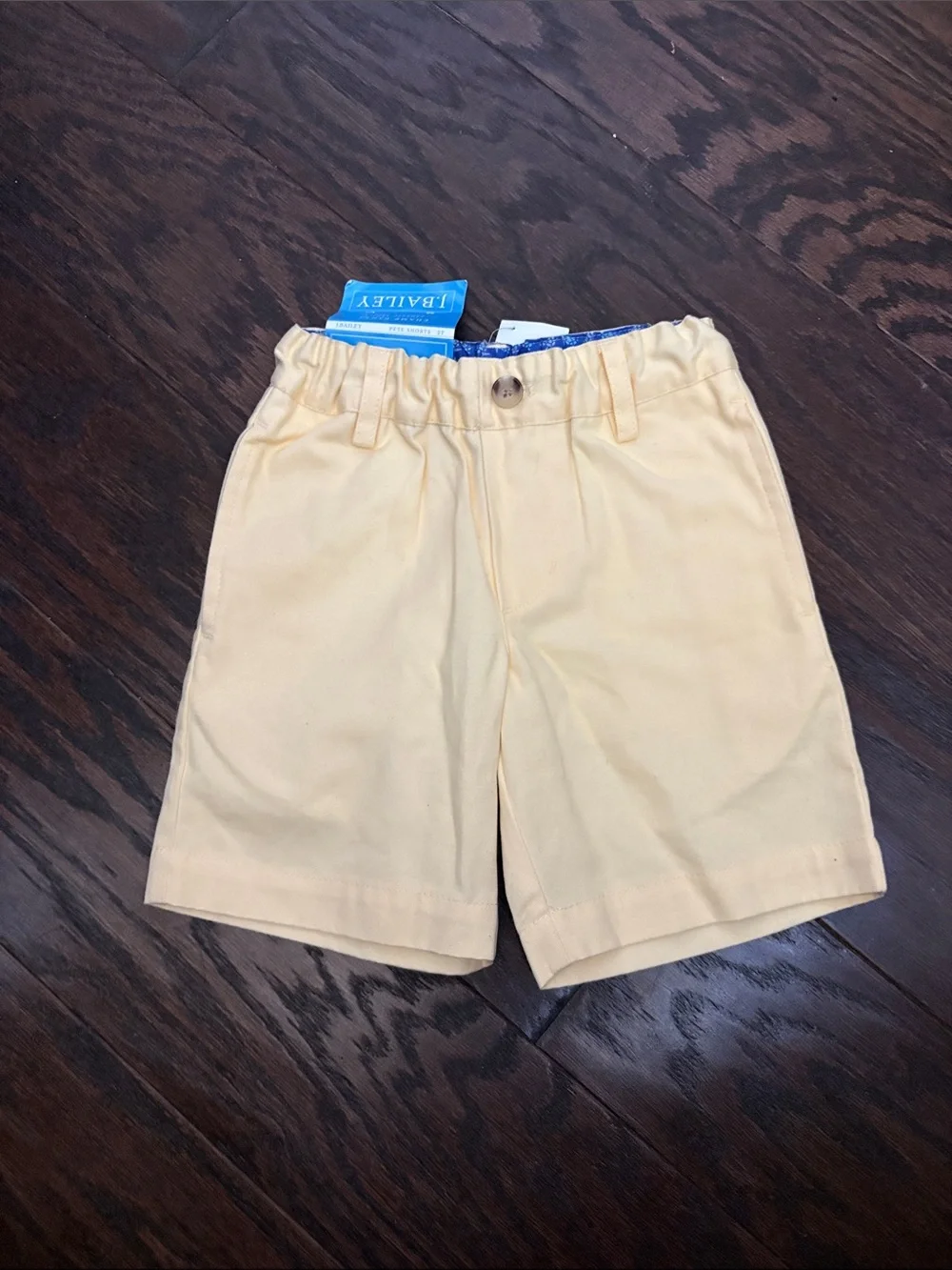 Toddler Shorts in Soft Yellow J. Bailey 2T
